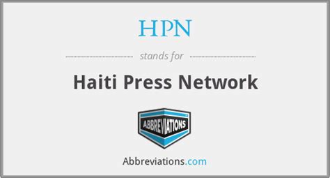 haiti press network hpn today